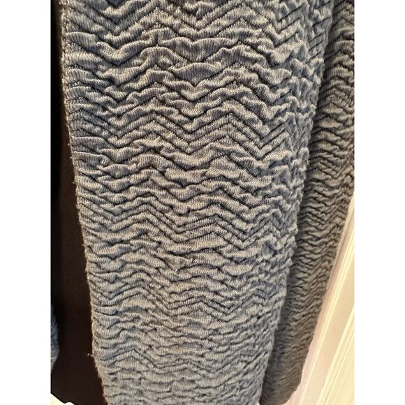 Anthropologie 3 Dots Cardigan Womens XS Grey Open Front Textured Knit Cozy Fall - Picture 6 of 6
